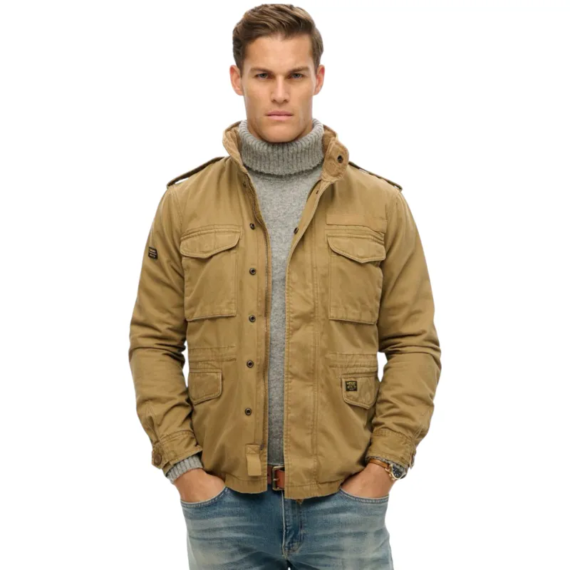 Superdry Rookie Field Jacket Sandstone MEDIUM ONLY LAST ONE-4