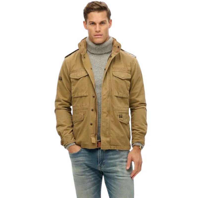Superdry Rookie Field Jacket Sandstone MEDIUM ONLY LAST ONE-3