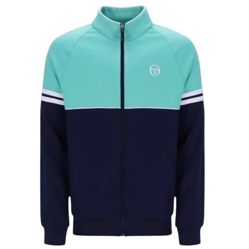 Sergio Tacchini Orion Track Top Pool Blue / Maritime Blue