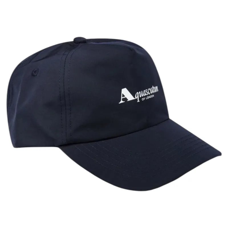 Aquascutum Iconic Logo Baseball Cap Navy / White Logo