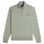Fred Perry Half Zip Sweatshirt Bayleaf