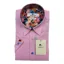 Claudio Lugli Textured Short Sleeve Shirt Pink