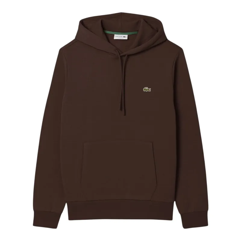 Lacoste Classic Fit Overhead Hoodie Port