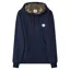 Pretty Green Lounge Hoodie Navy