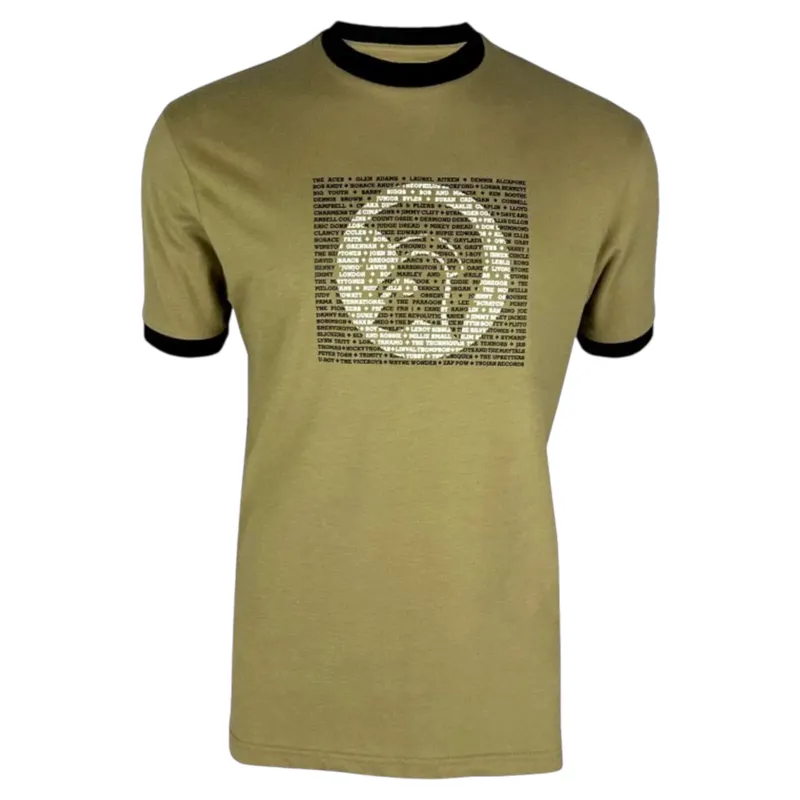 Trojan Artist Logo T-Shirt Camel SIZE MEDIUM ONLY