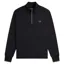 Fred Perry Half Zip Sweatshirt Black / Shaded Stone
