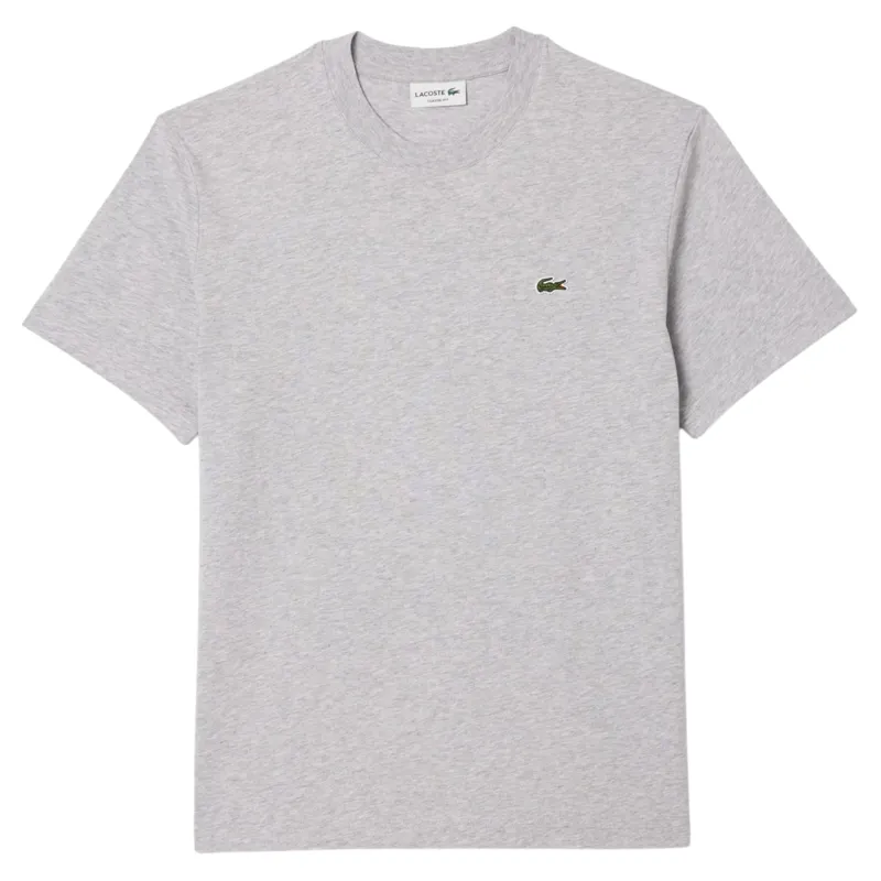 Lacoste Classic Fit Cotton T-shirt Heather Grey