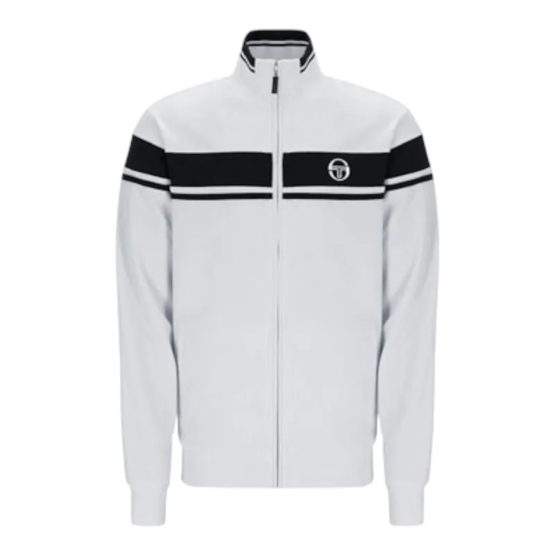 Sergio Tacchini Damarindo Track Top  Glacier Grey / Black