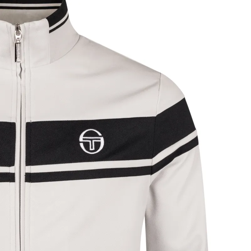 Sergio Tacchini Damarindo Track Top  Glacier Grey / Black-1
