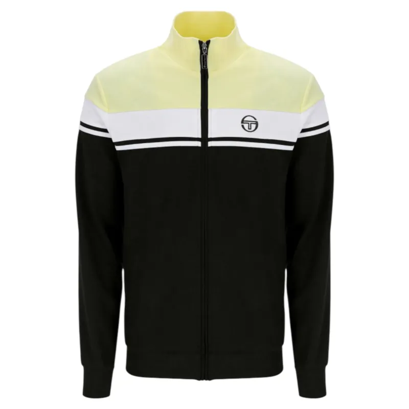Sergio Tacchini Damarindo Track Top Black / Yellow