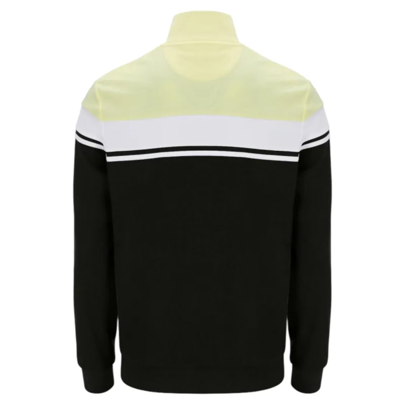 Sergio Tacchini Damarindo Track Top Black / Yellow-2