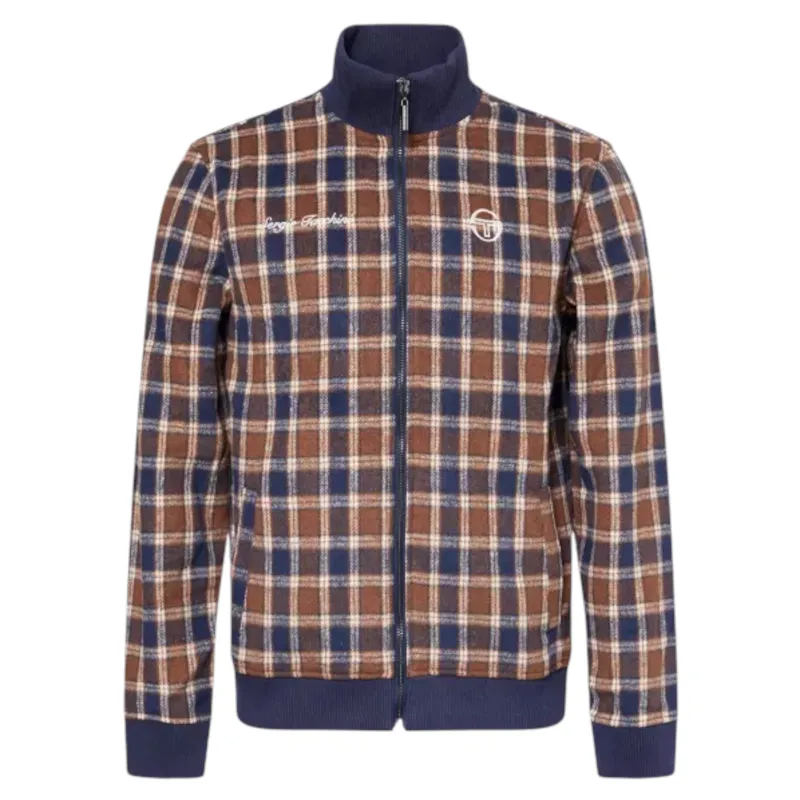 Sergio Tacchini Coppola Check Track Jacket XL ONLY