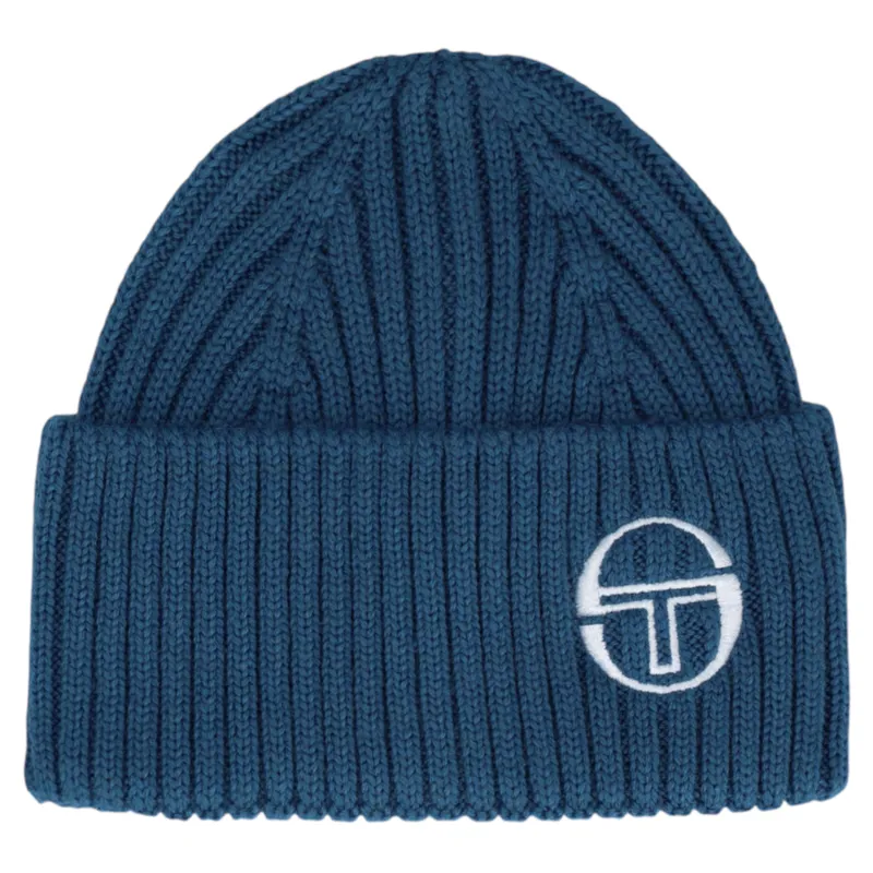 Sergio Tacchini Seppi Turn Up Beanie Indigo