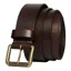 Superdry Badgeman Leather Belt Brown