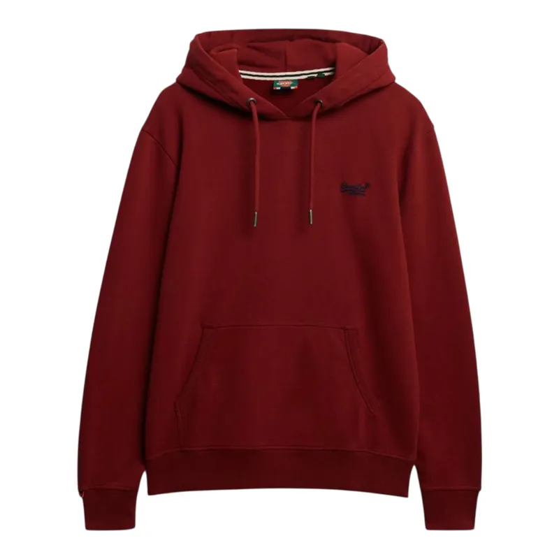 Superdry Essential Logo Hoodie League Red SIZE XXL ONLY LAST ONE