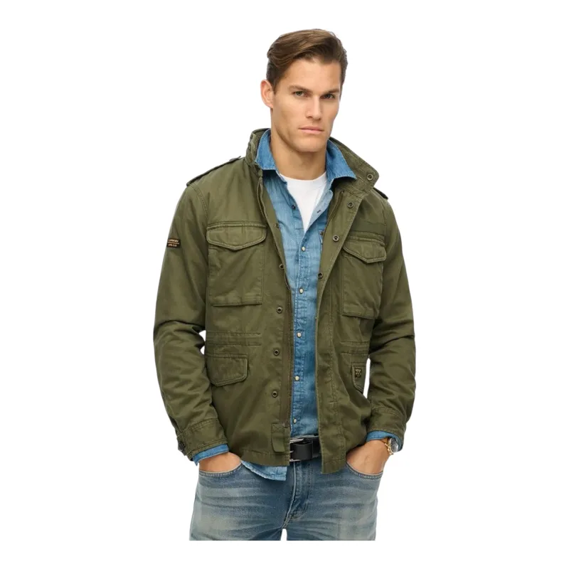Superdry Rookie Field Jacket Green 