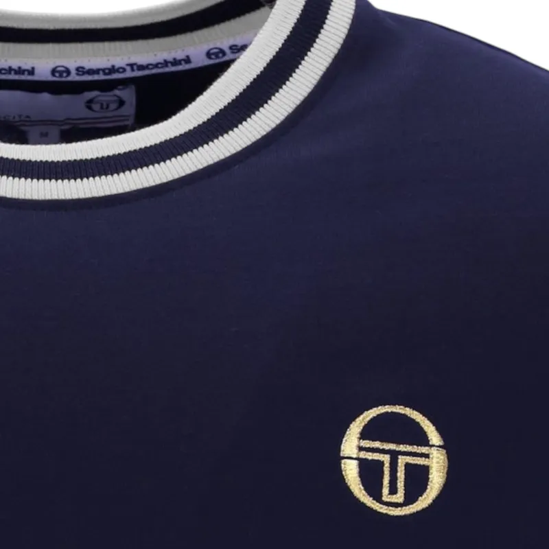 Sergio Tacchini Rainer T-shirt Maritime Blue-1