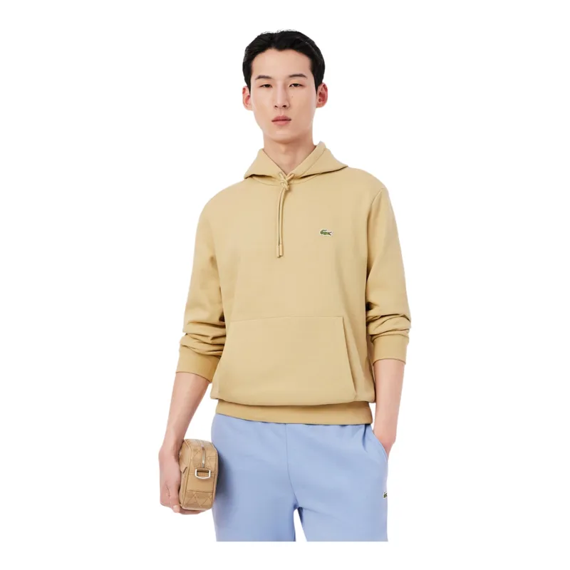 Lacoste Classic Fit Overhead Hoodie Beige-3