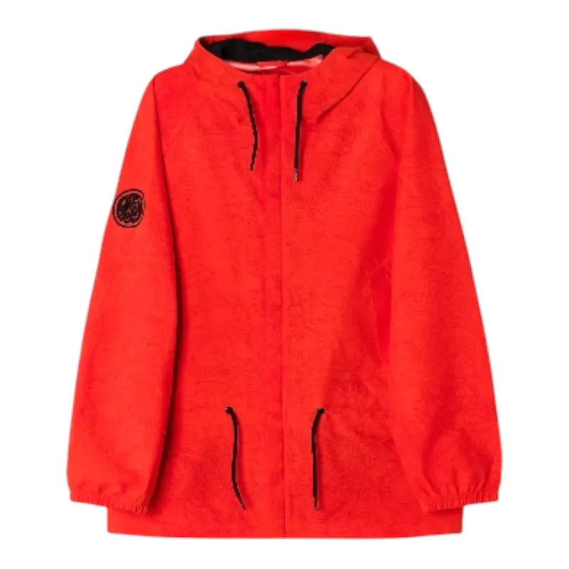 Pretty Green Resonance Water Reactive Jacket Red-1
