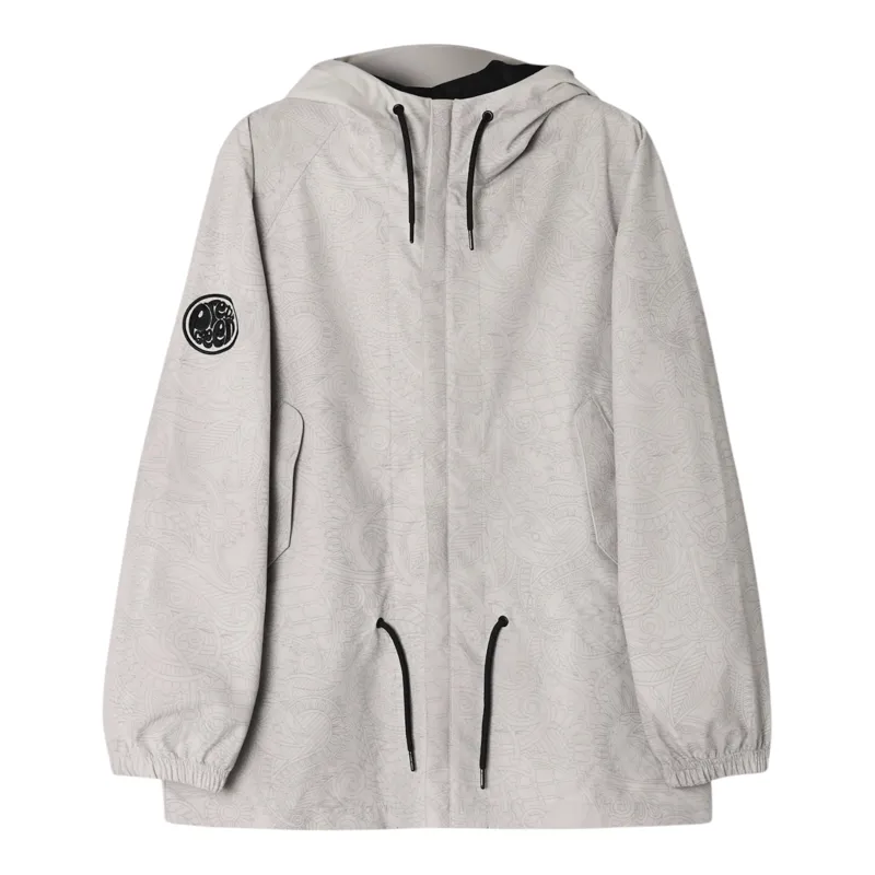 Pretty Green Resonance Water Reactive Jacket Grey-1