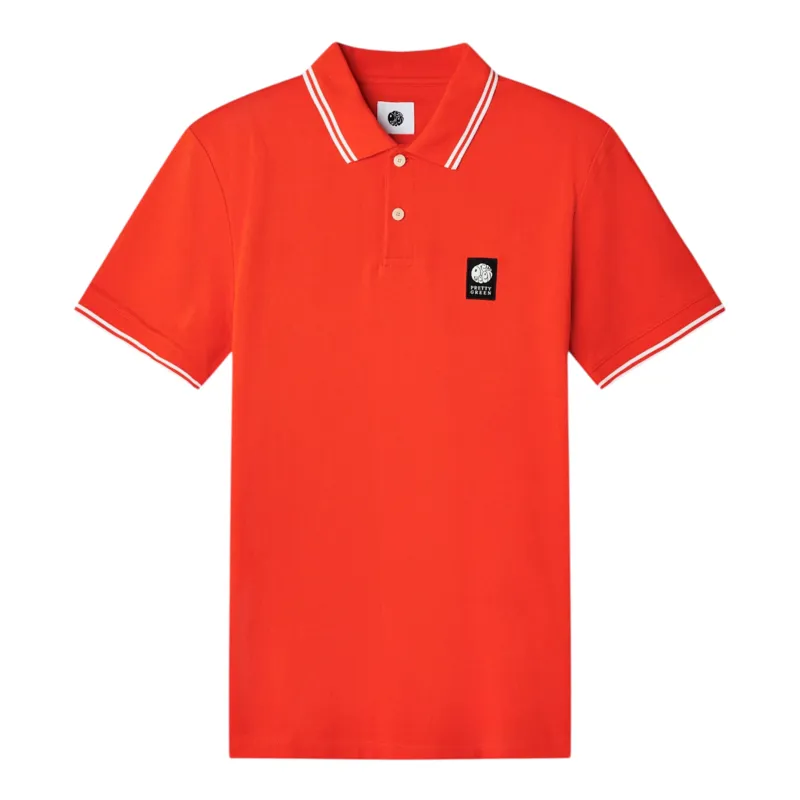 Pretty Green Rayner Polo Orange
