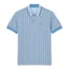 Lacoste Monogram Jacquard Polo T-shirt Blue