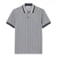 Lacoste Monogram Jacquard Polo T-shirt Grey