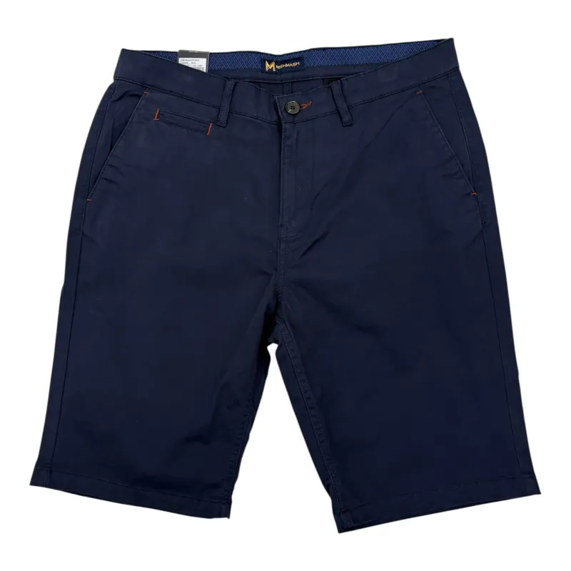 Mish Mash Weymouth Chino Shorts Mid Stretch Navy2-4