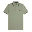 Fred Perry M3600-S23 Polo T-shirt Seagrass / Black