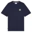 Aquascutum Badge Logo T-Shirt Navy 