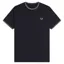 Fred Perry Twin Tipped T-shirt Navy / Seagrass