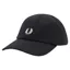 Fred Perry Piqué Classic Cap Black 