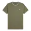 Fred Perry Twin Tipped T-shirt LW Green / Ecru / Blue