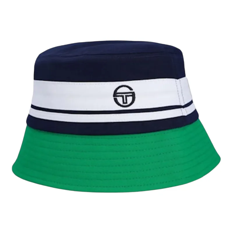 Sergio Tacchini Newsford Bucket Hat Maritime / Fern Green