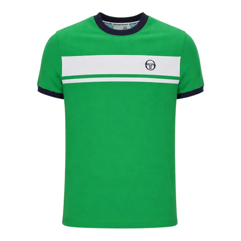 Sergio Tacchini Masters T-shirt Fern Green / Maritime Blue