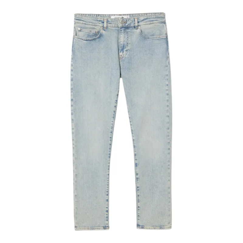 Lacoste 5 Pocket Slim Fit Indigo Blue Jeans