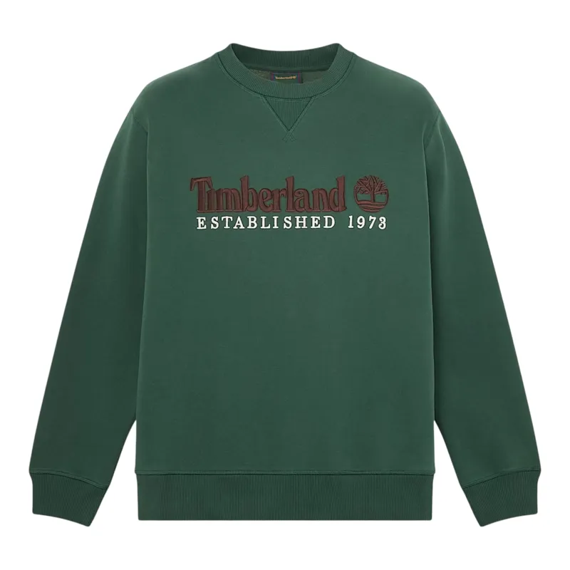 Timberland established 1973 embroidered logo sweatshirt