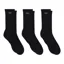Lacoste 3 Pack Sports Socks Black