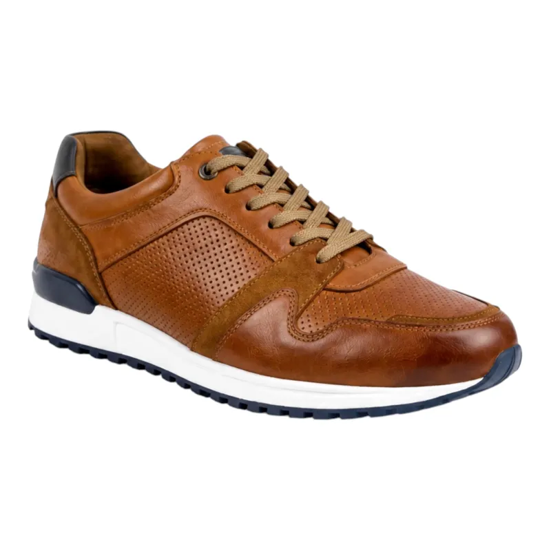 Front Pace Trainers Tan