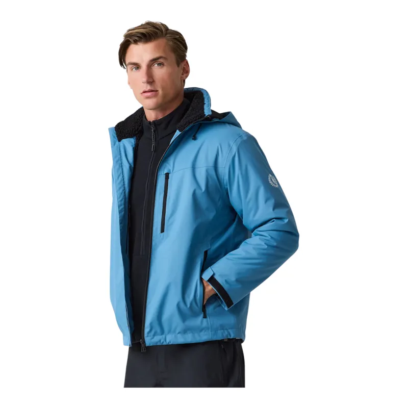 Henri Lloyd Polar Breeze Hooded Jacket Fjord Blue