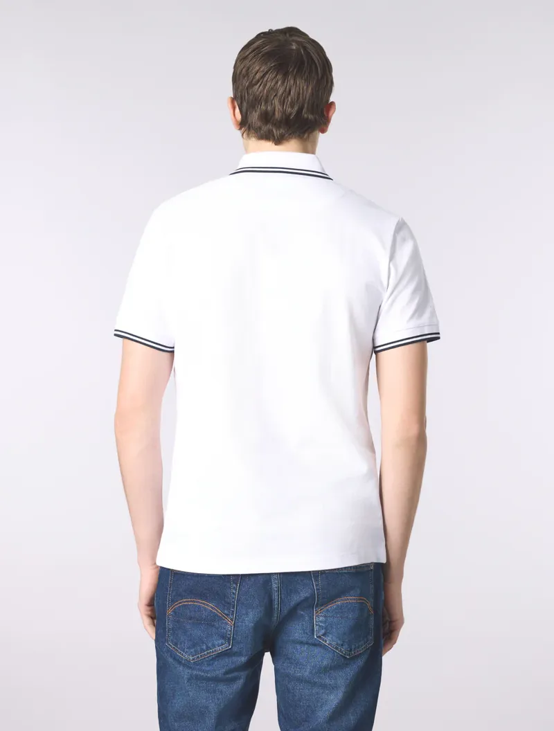 Pretty Green Rayner Polo White-3