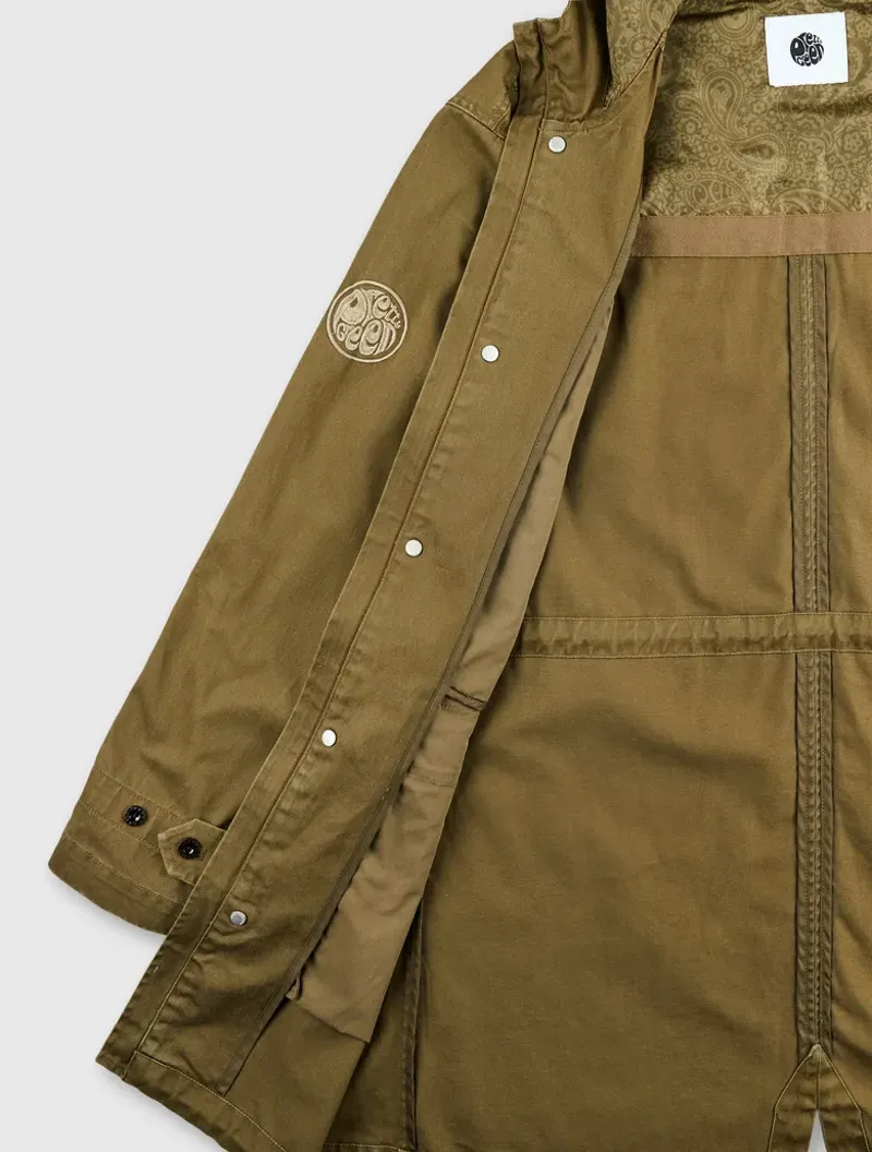 Pretty Green Cassette Parka Khaki XXL ONLY LAST ONE-7