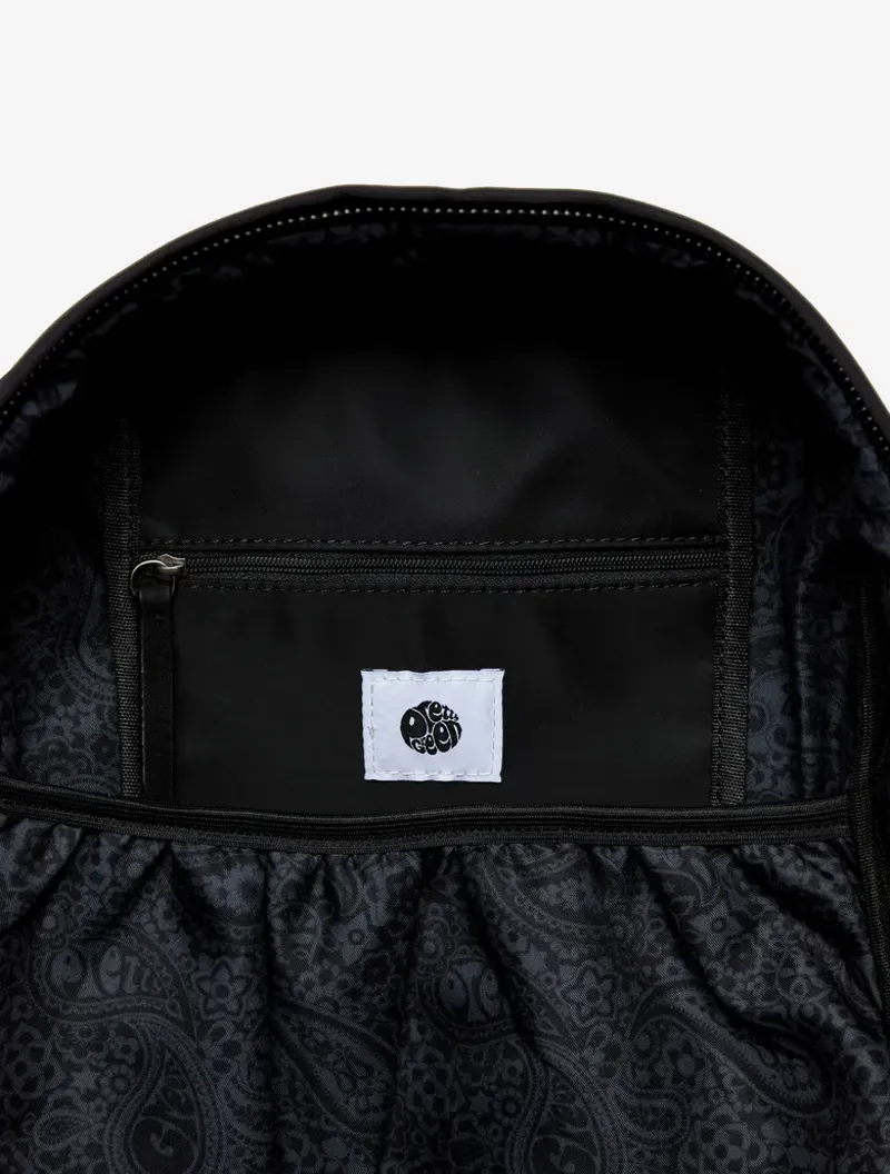 Pretty Green Openshaw Nylon Zip Backpack Black-5