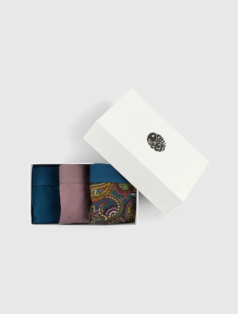 Pretty Green 15th Anniversary Paisley Boxers Multi-1