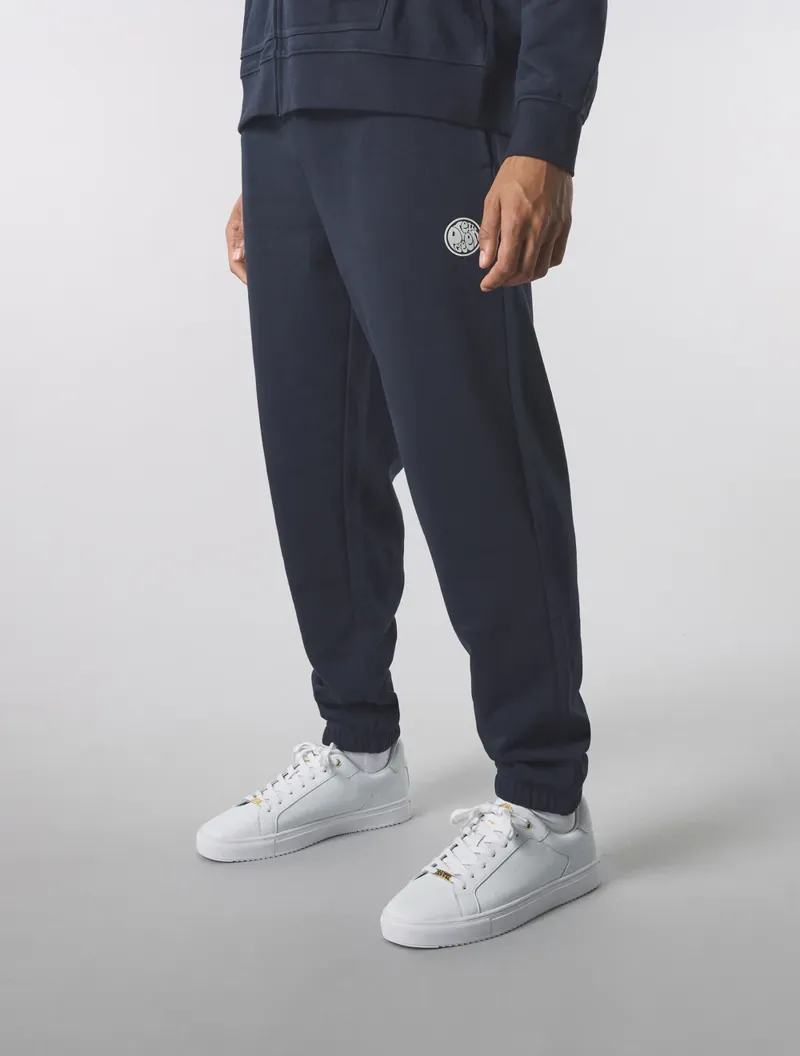 Pretty Green Lounge Joggers Navy-3