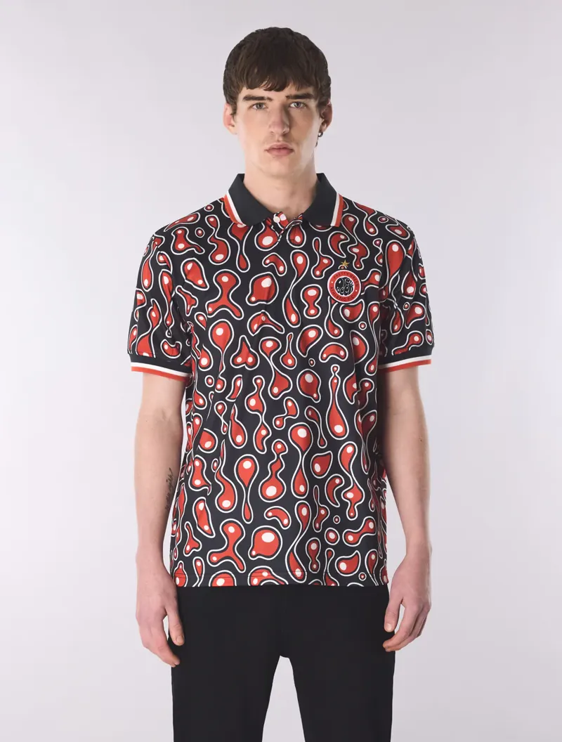 Pretty Green Astro Football Top Multi-2