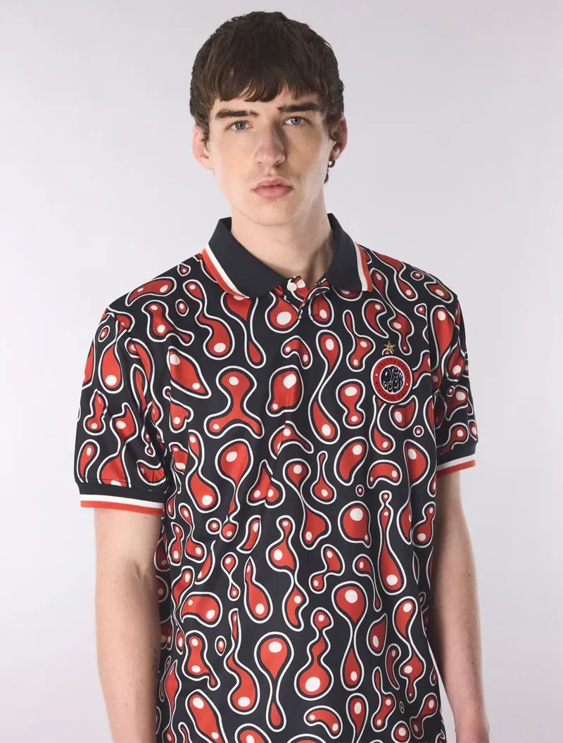 Pretty Green Astro Football Top Multi-4