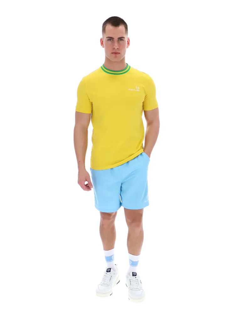  Sergio Tacchini Rainer FC T-Shirt Yellow / Green-6