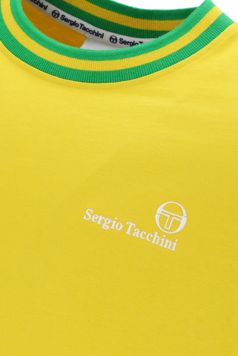  Sergio Tacchini Rainer FC T-Shirt Yellow / Green-2