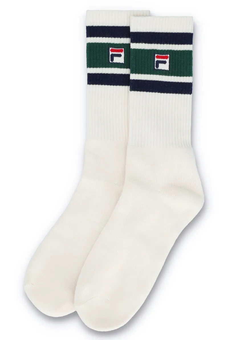 Fila Russell 3 Pack F-box Stripe Socks